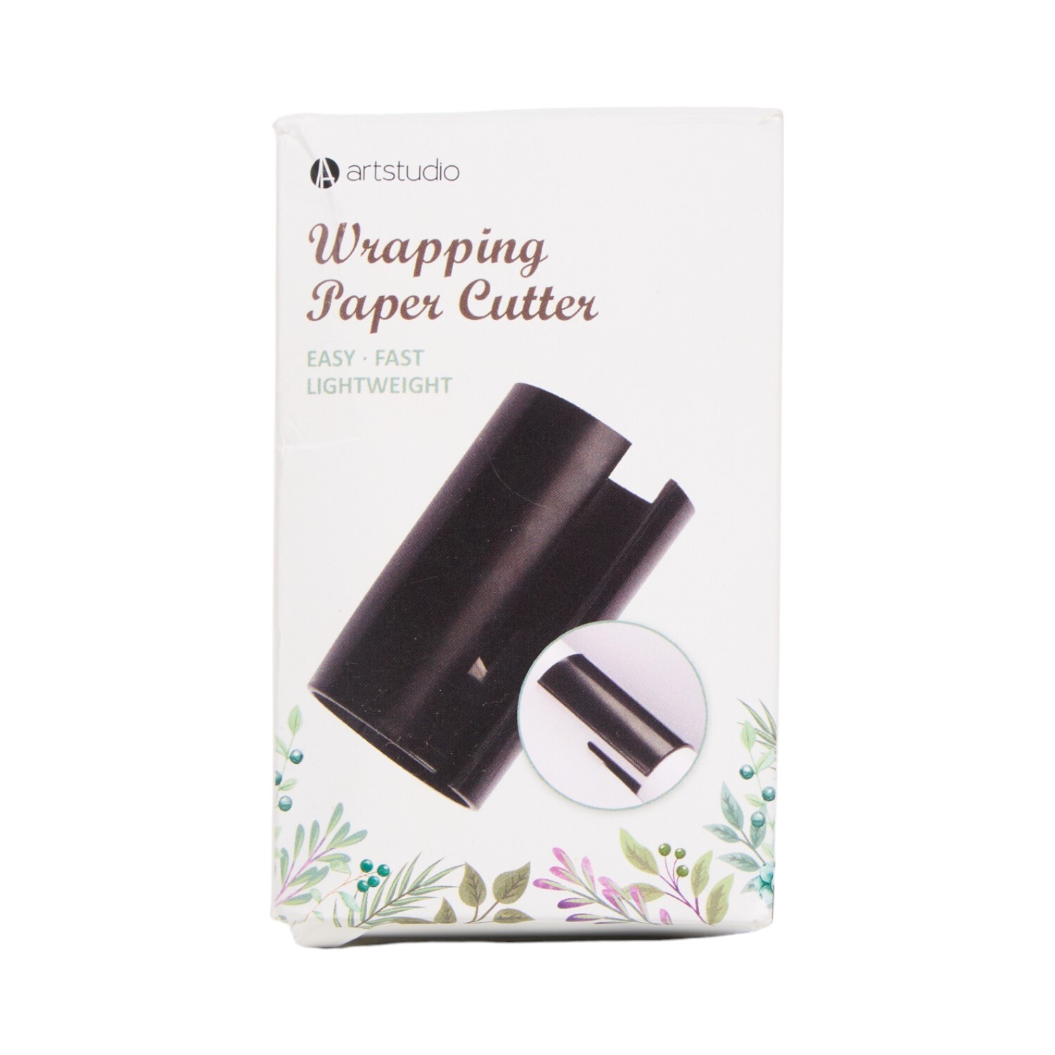 Wrapping Paper Cutter Black Image 1