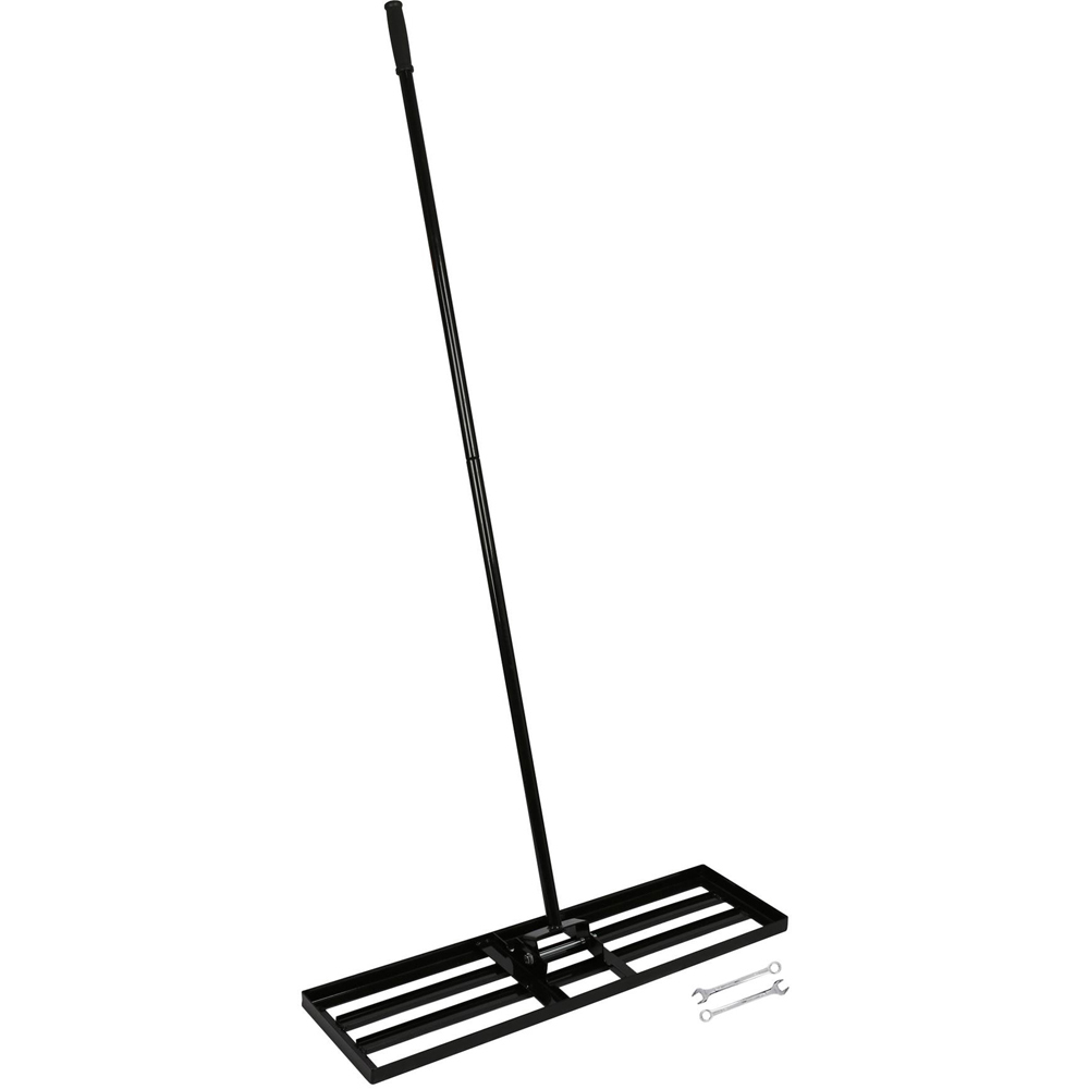 Harbour Housewares Heavy Duty Steel Lawn Levelling Rake 92 x 25cm Image 3