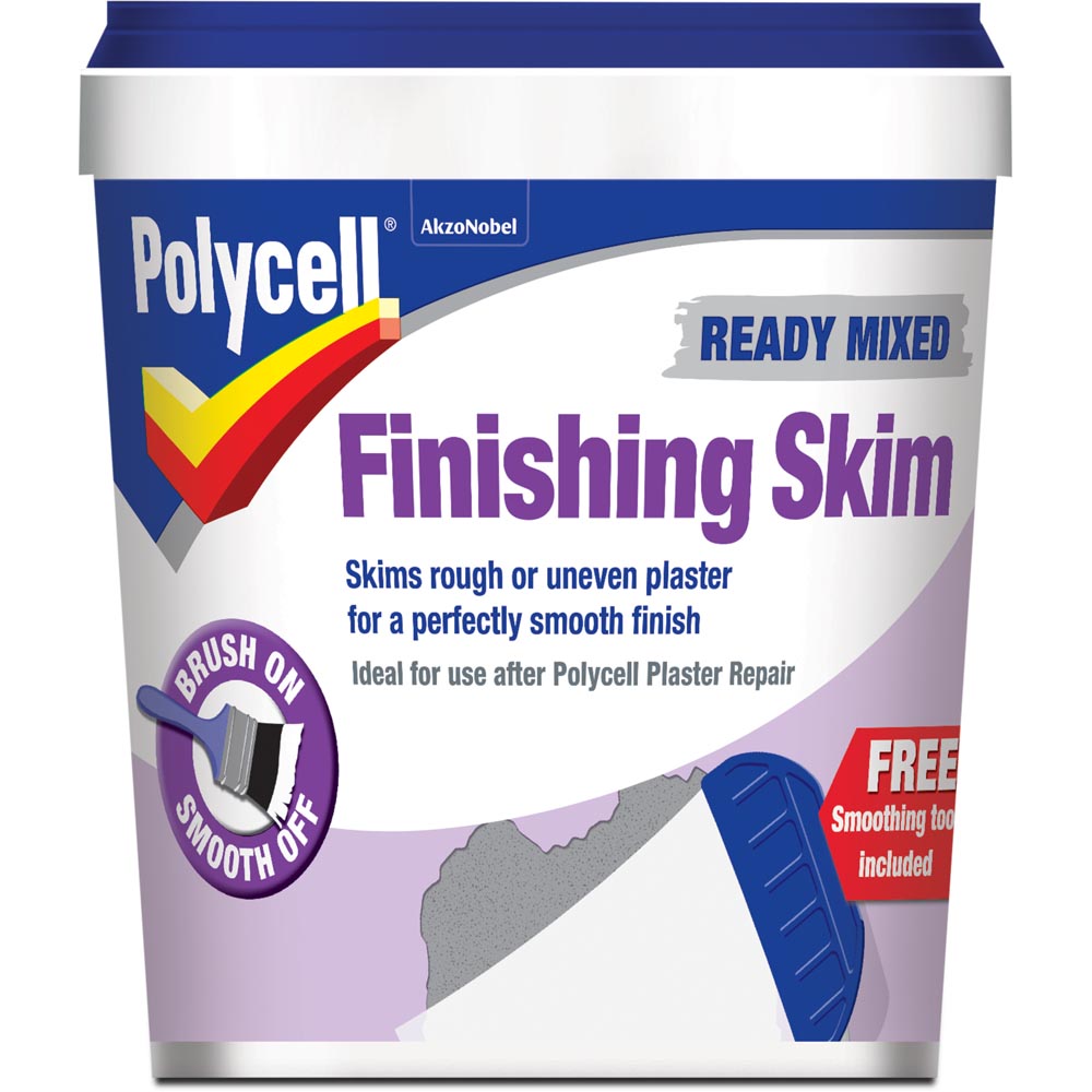 Polycell Finishing Skim Polyfilla 1L Image 1