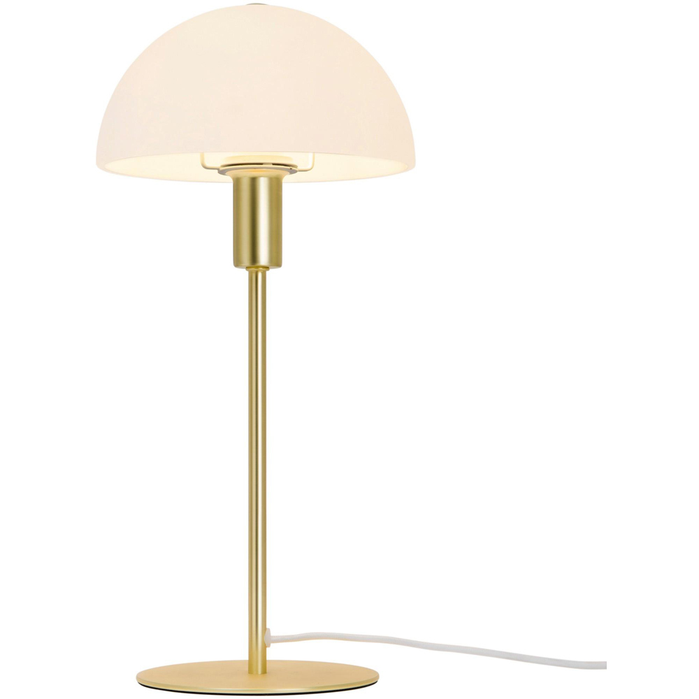 Nordlux Ellen 20 E14 Opal Brass Table Lamp Image 3