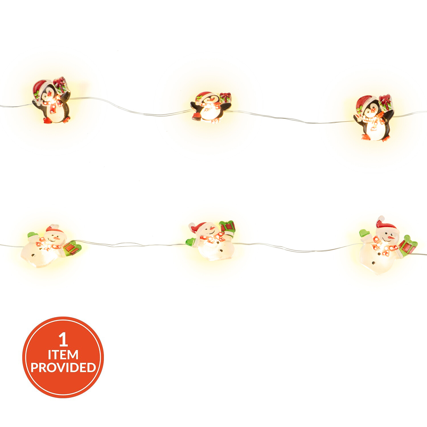 20 LED Christmas Friends String Light Image 1
