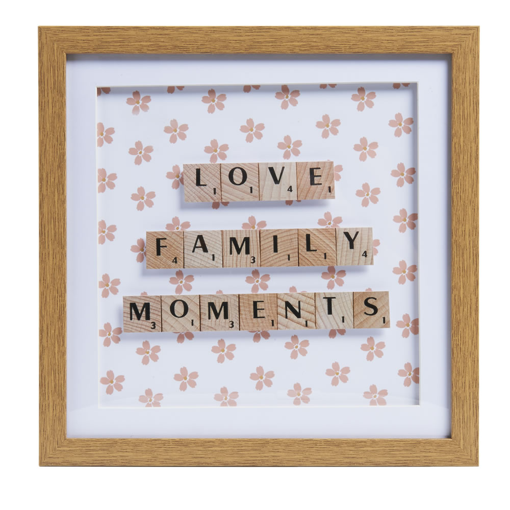 Wilko Framed Picture Family Image