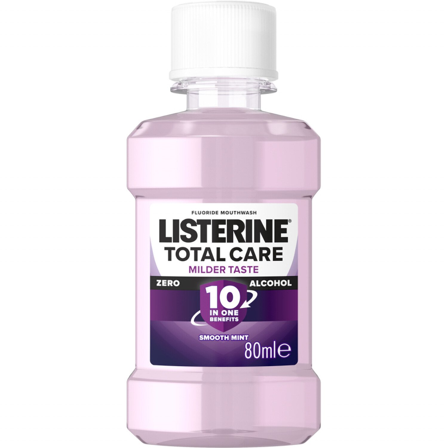 Listerine Total Care Milder Taste Mouthwash 80ml Image