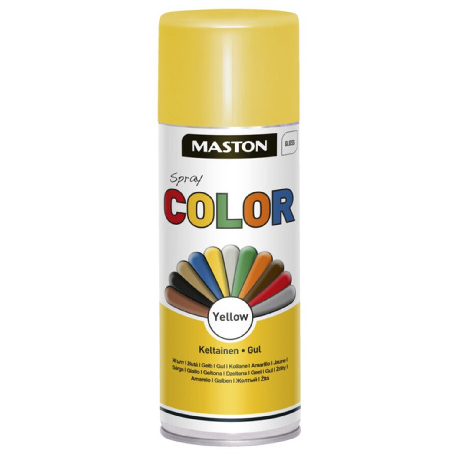 Maston Color Spray Paint Yellow Image