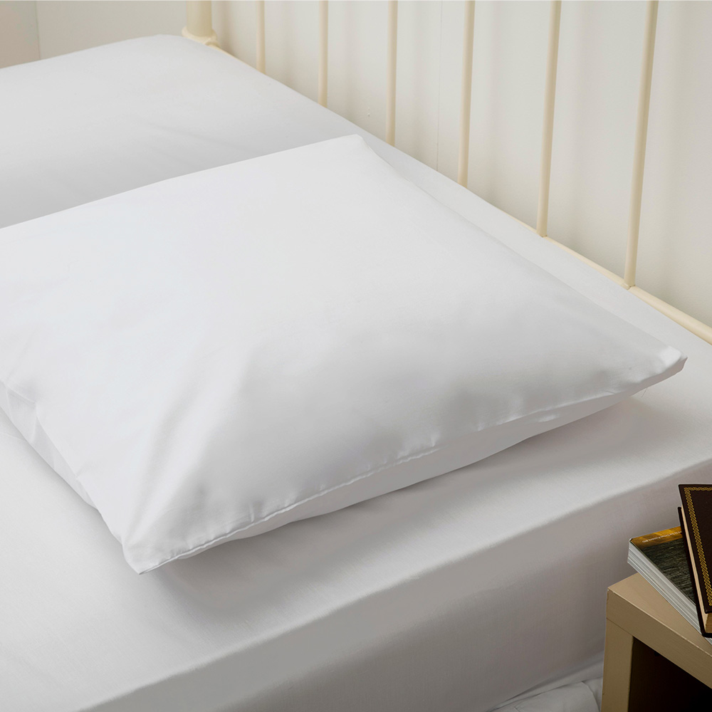 Serene Continental White Pillowcase Image 2