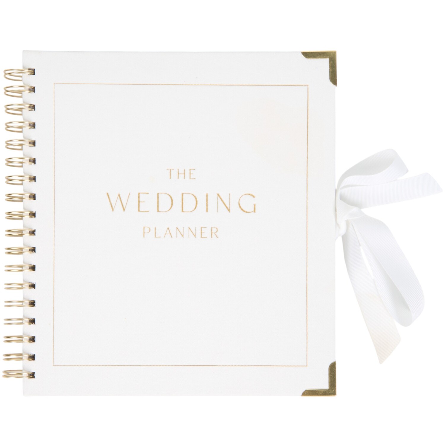 Spiral Wedding Planner - White Image 1