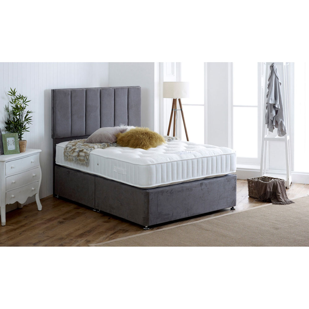 Eleganza Home Natural Super King Size 1000 Pocket Medium Mattress Image 2