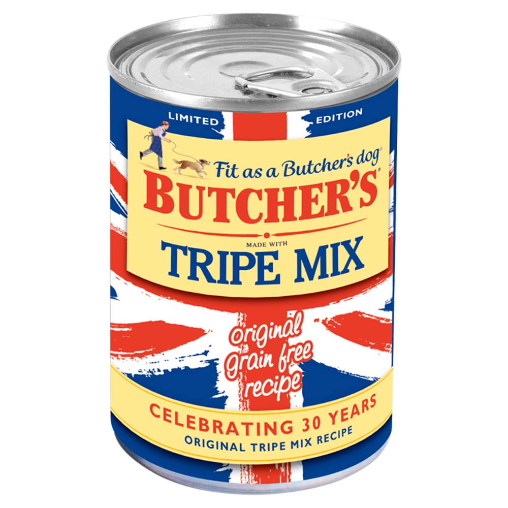 Butcher's Tripe Mix in Jelly Tinned Dog Food 400g Image