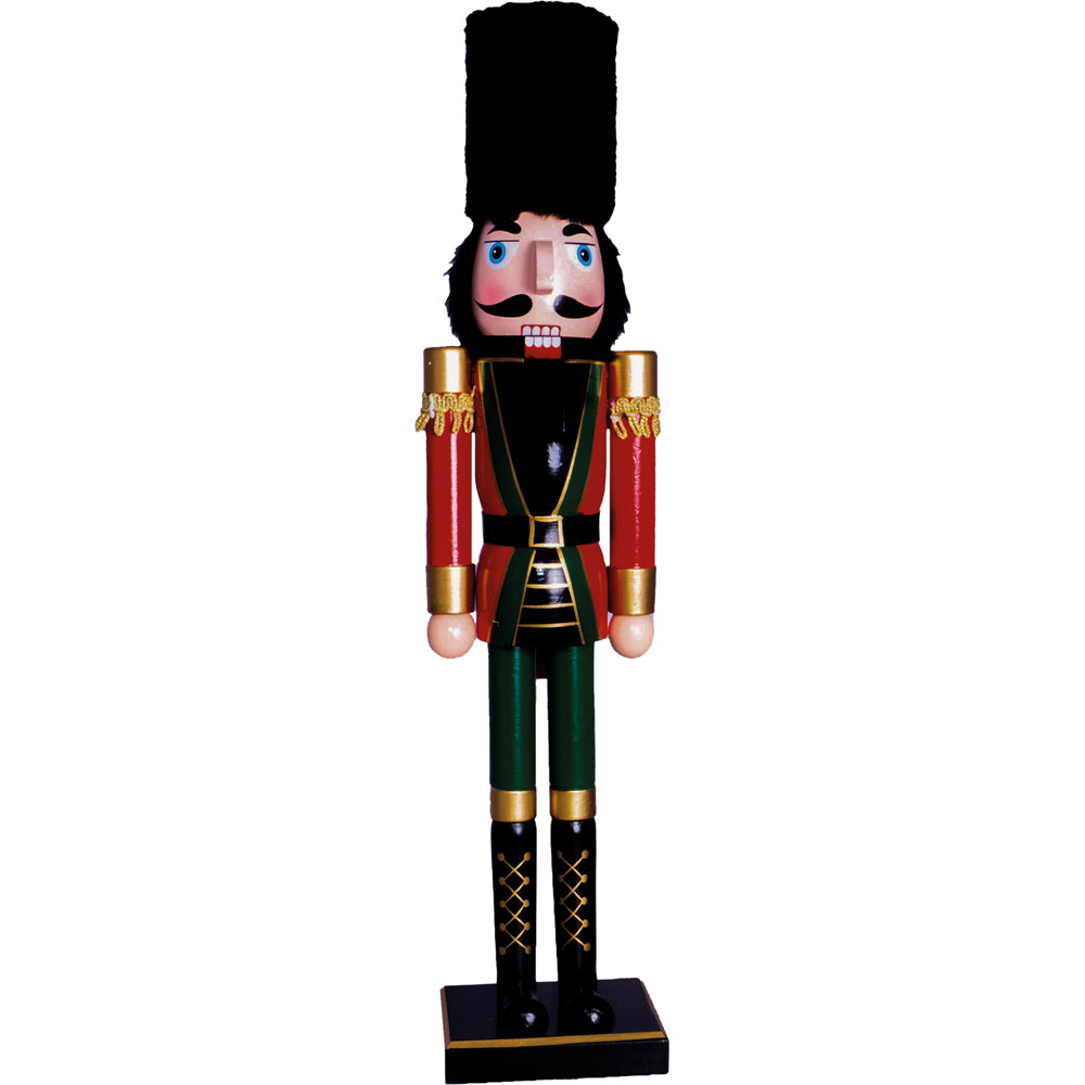 St Helens Red and Green Christmas Nutcracker Image 1