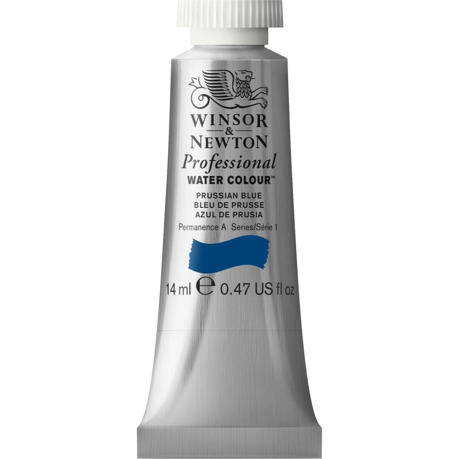 Winsor and Newton 14ml Professional Watercolour Paint - Prussian Blue Image 1