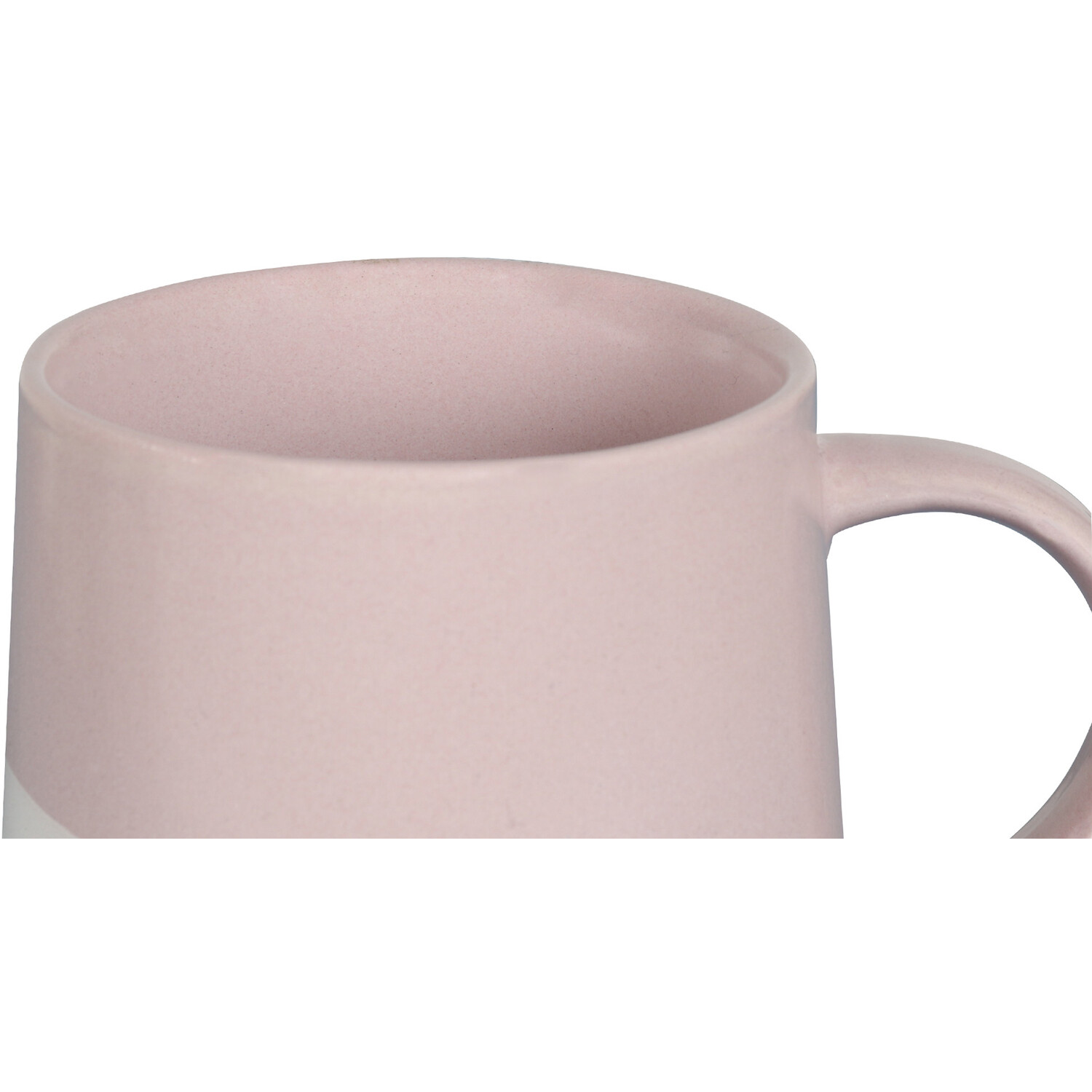 Two-Tone Stoneware Mug - Pink Image 3