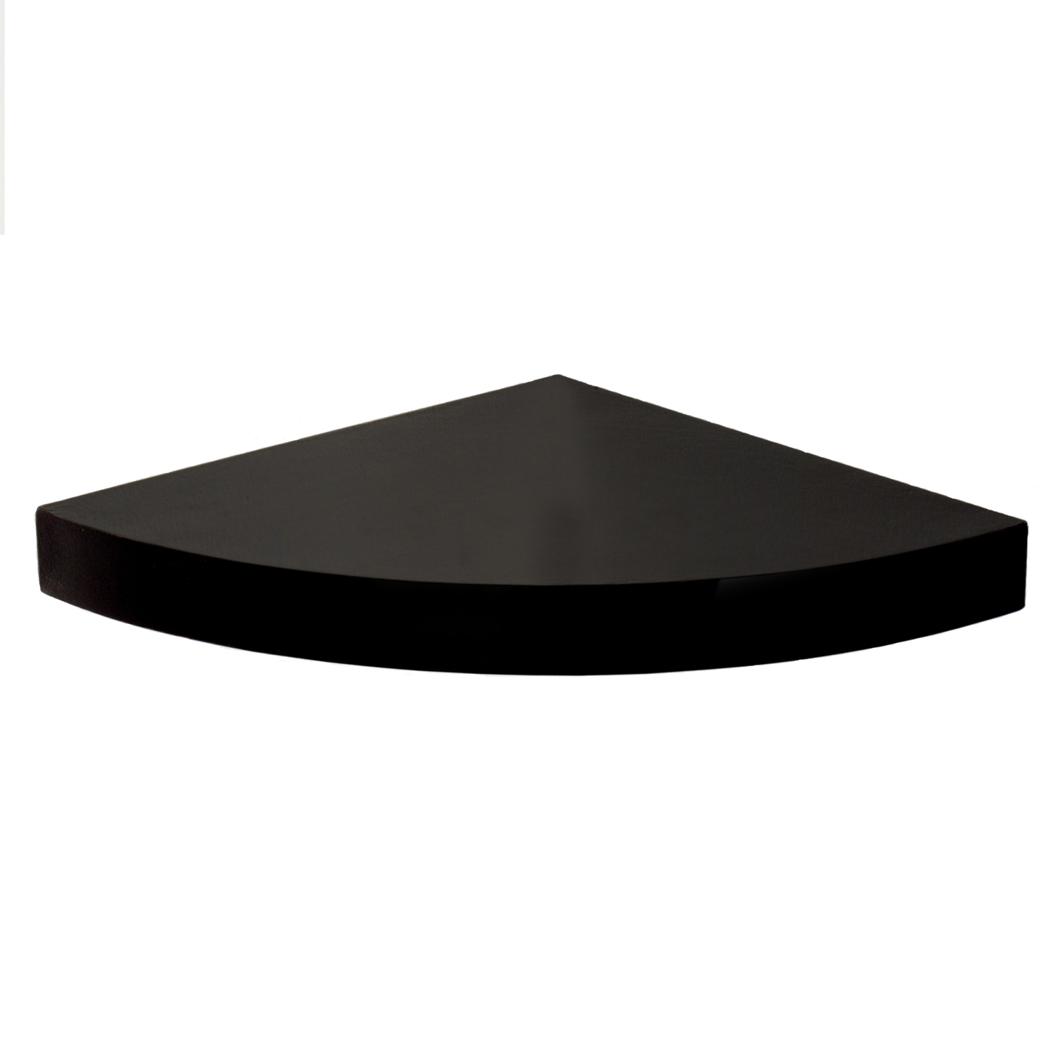 Black Floating Corner Shelf Image