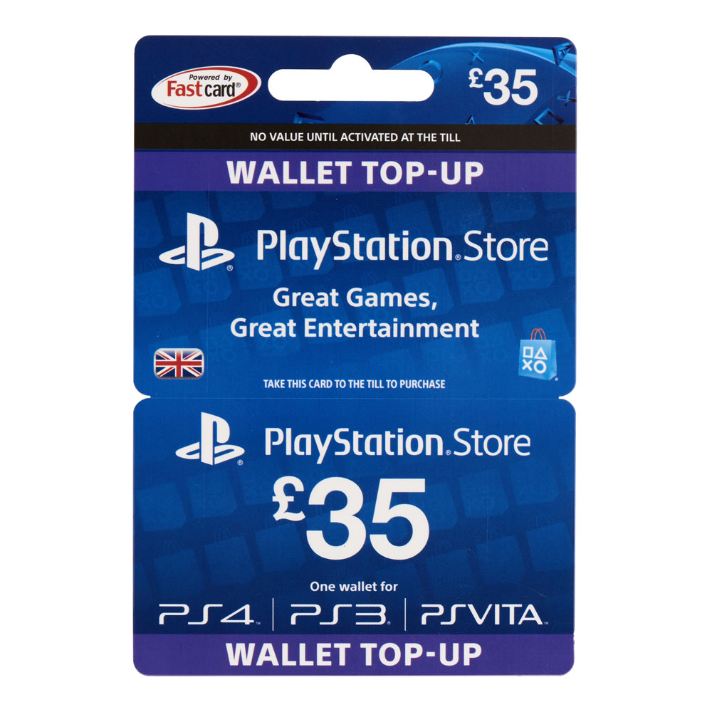 Sony PSN �35 Gift Card Image
