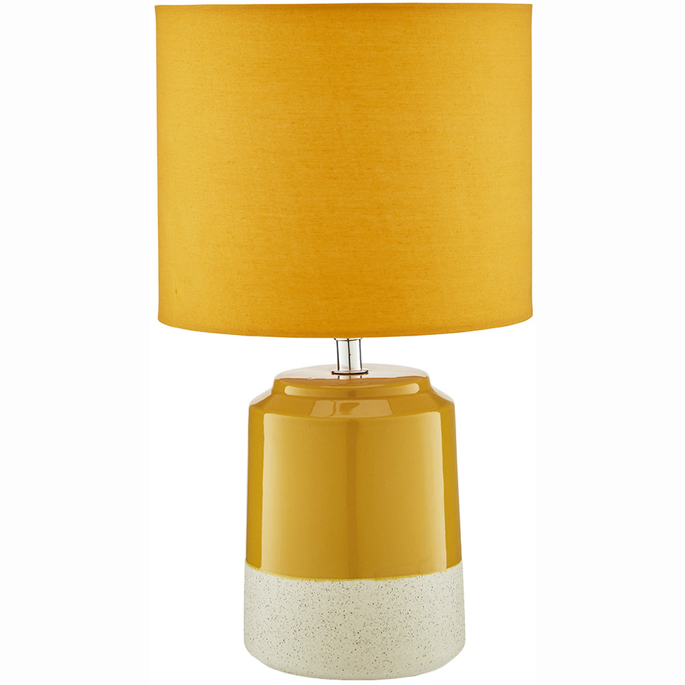 The Lighting and Interiors Yellow Pop Table Lamp Image 1