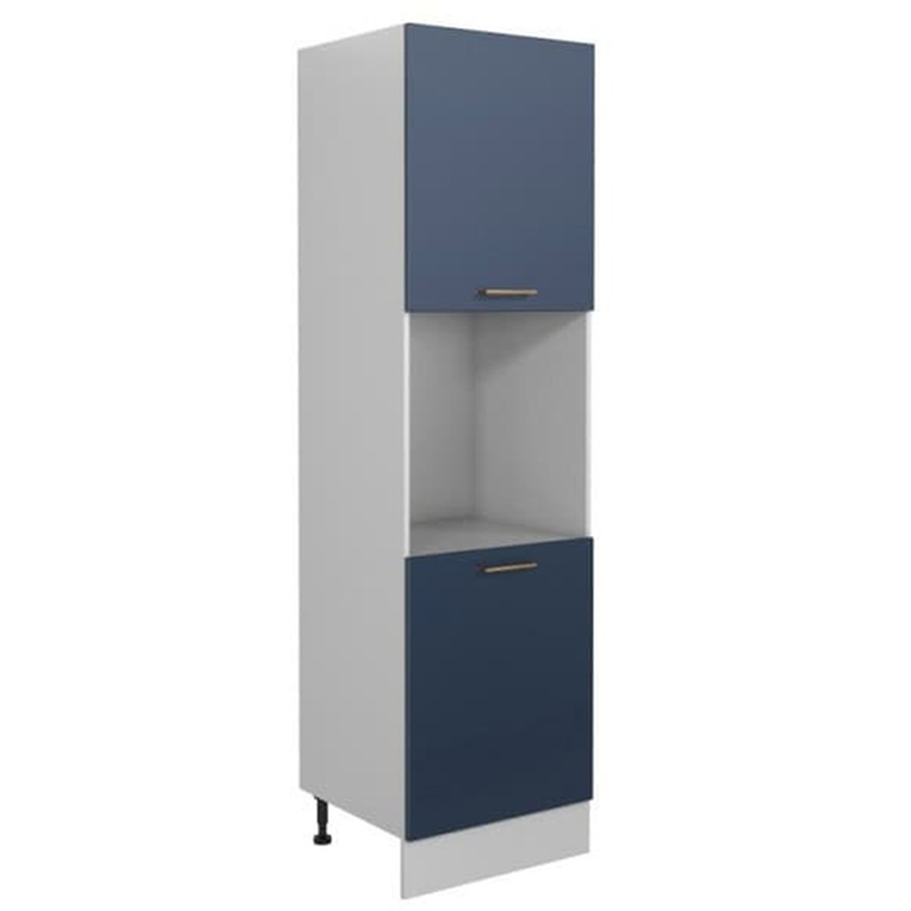 Impact Furniture Nora Midnight Blue Kitchen Cabinet Set of 9 Image 2