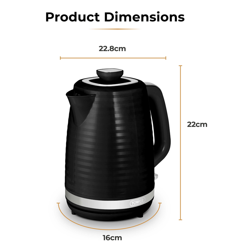 Tower Saturn EEJB329 2 Slice Toaster and 1.7L Kettle Set Image 8