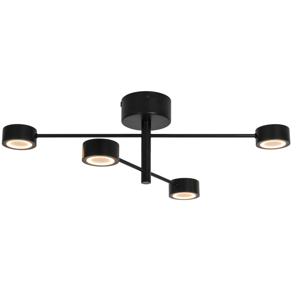 Nordlux Clyde Flex 4-Rail Black Spotlight Image 3