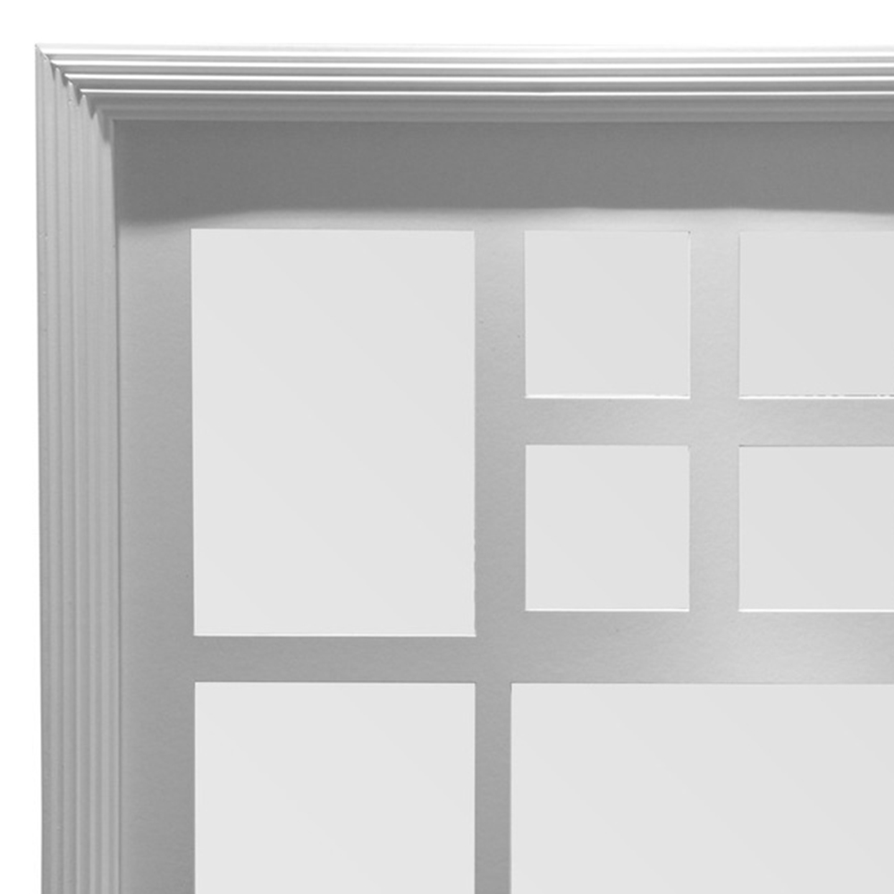 Premier Housewares Rectangular White 9 Photo Multi Photo Frame Image 2