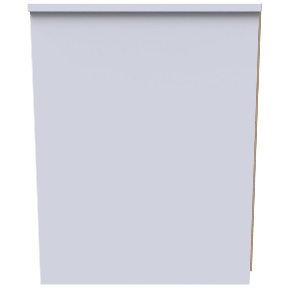 Crowndale Monaco 4 Drawer Grey Gloss and White Bed Box Ready Assembled Image 4