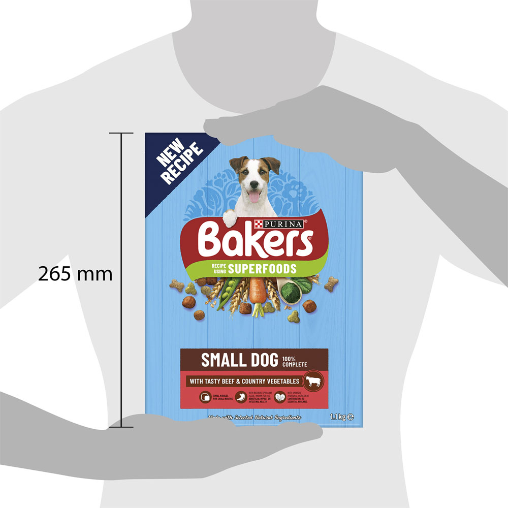Bakers Beef and Veg Small Dog Food 1.1kg   Image 7