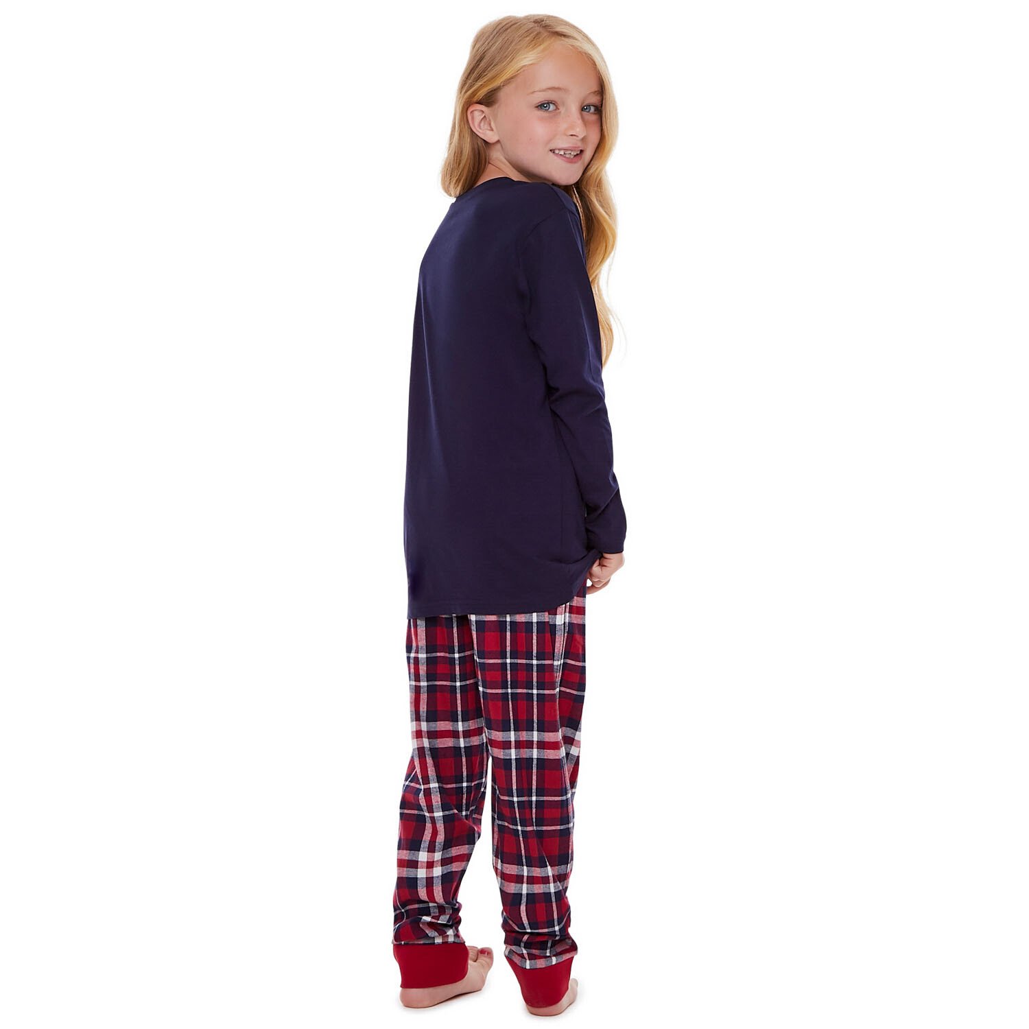 Kids Deer Loungewear Set - Navy / 2 - 4 Image 3