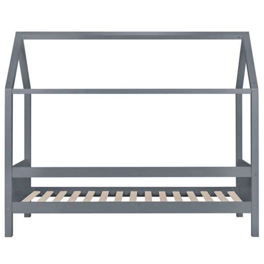 Home Single Grey House Bed Frame Image 4