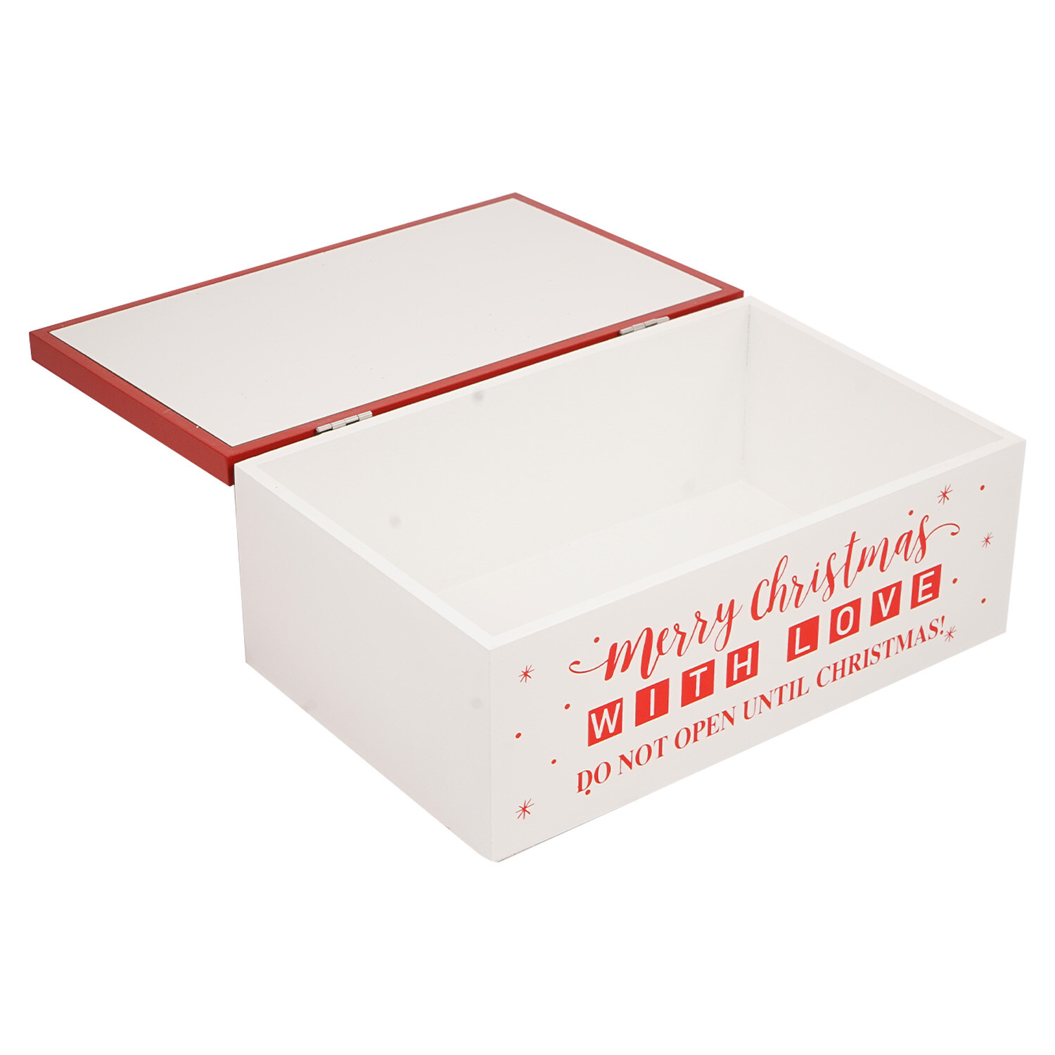 Red and White Christmas Eve Box - White Image 3