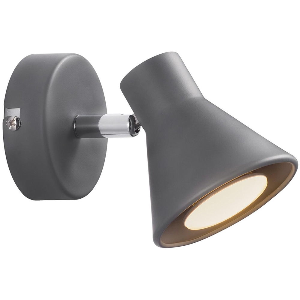 Nordlux Eik GU10 Grey Wall Light Image 1