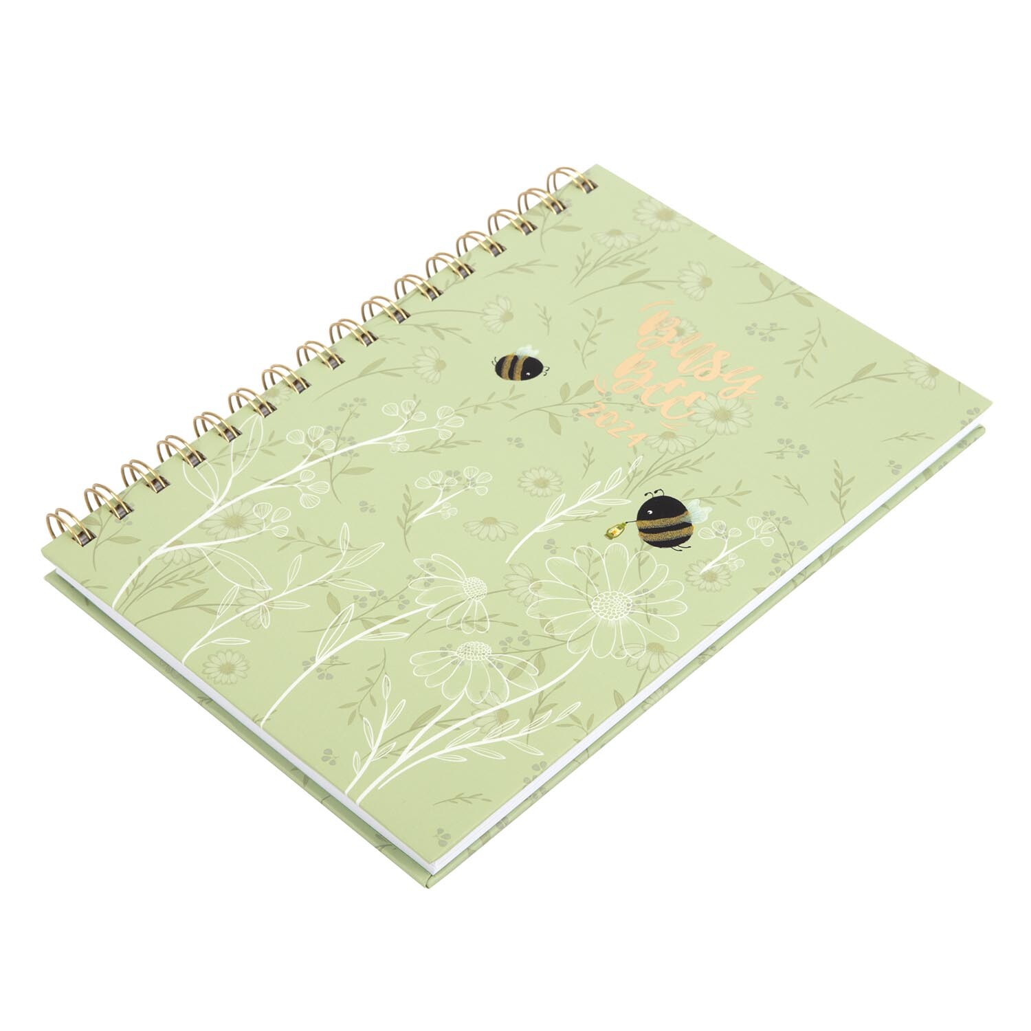 You Make Me Happy A5 Spiral Diary - Green Image 3