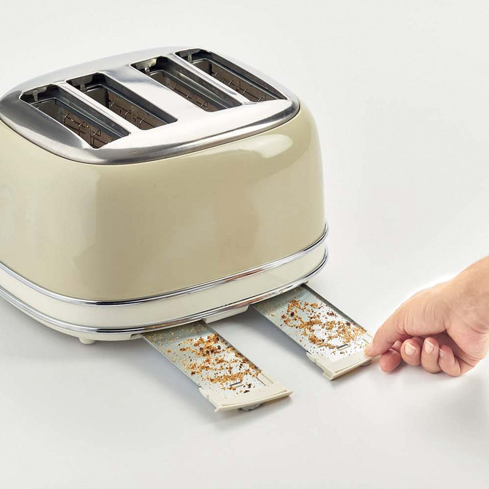 Ariete Cream Vintage 4 Slice Toaster Image 4