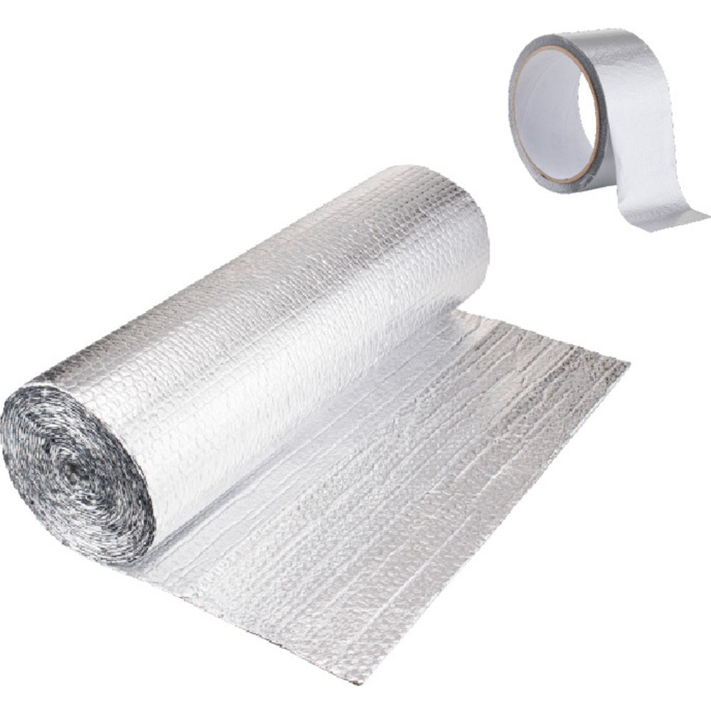 SuperFOIL 0.6 x 7.5m Multipurpose Insulation and Foil Tape Set Image 1