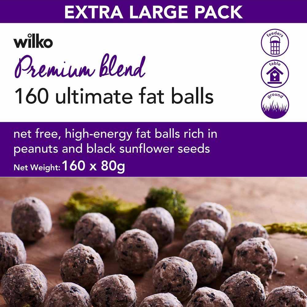Wilko Wild Bird Ultimate Fat Ball 160x80g Image 5