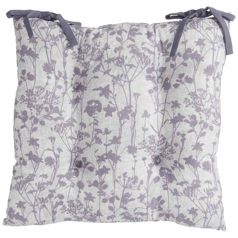 Wilko Seat Pad Artisan Floral Image