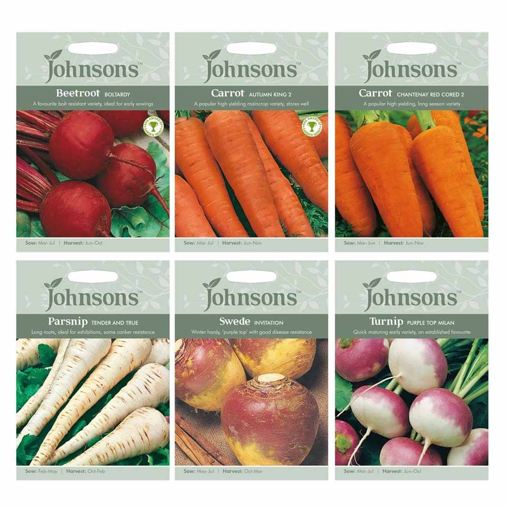Johnsons Root Vegetable Seed Bundle Image 2