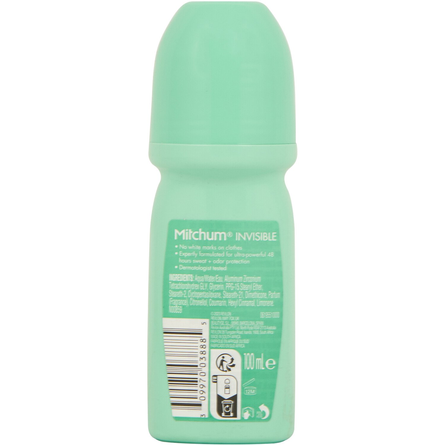 Mitchum Roll On 100ml - Green / Clear Fresh Image 3