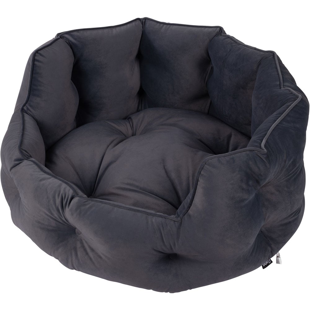 Bunty Monarch Large Dark Grey Dog Bed Image 7