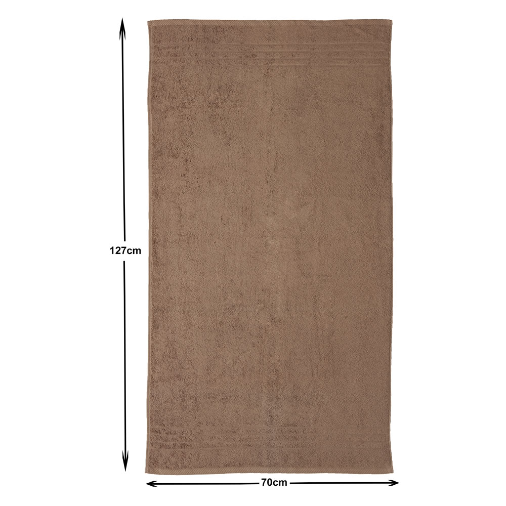Wilko Hessian Bath Towel Wilko