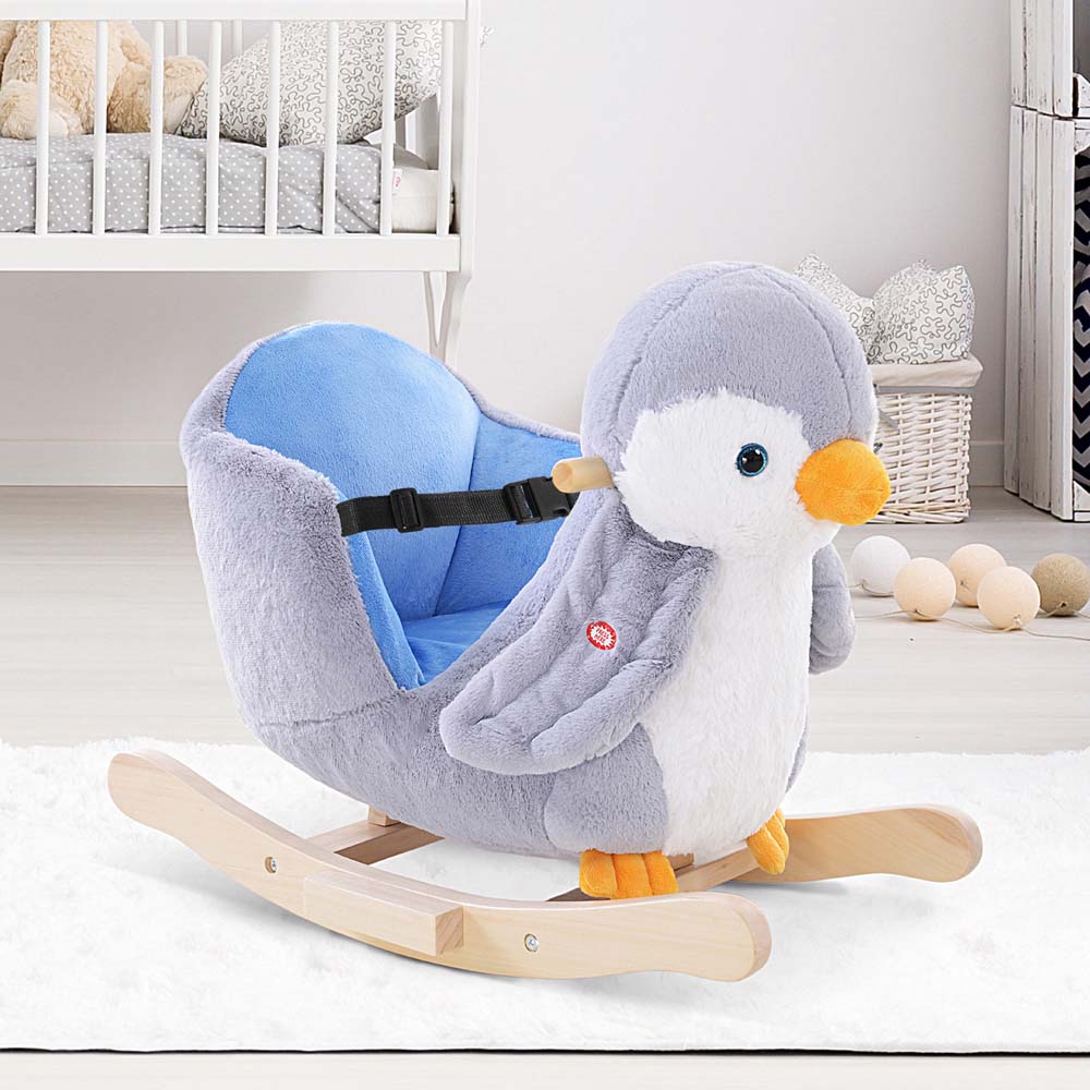 Tommy Toys Rocking Penguin Baby Ride On Multicolour Image 2