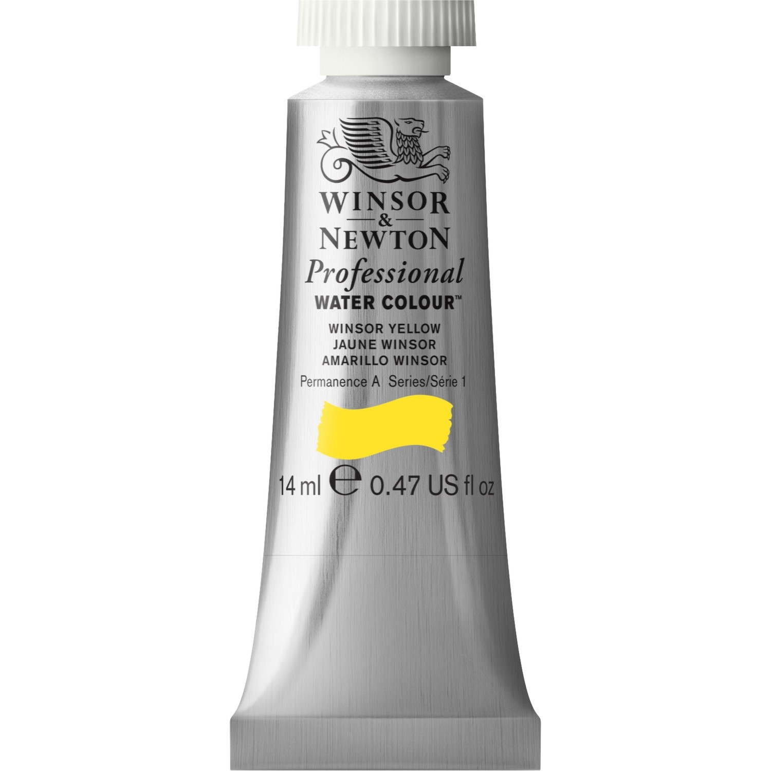 Winsor and Newton 14ml Professional Watercolour Paint - Winsor Yellow Image