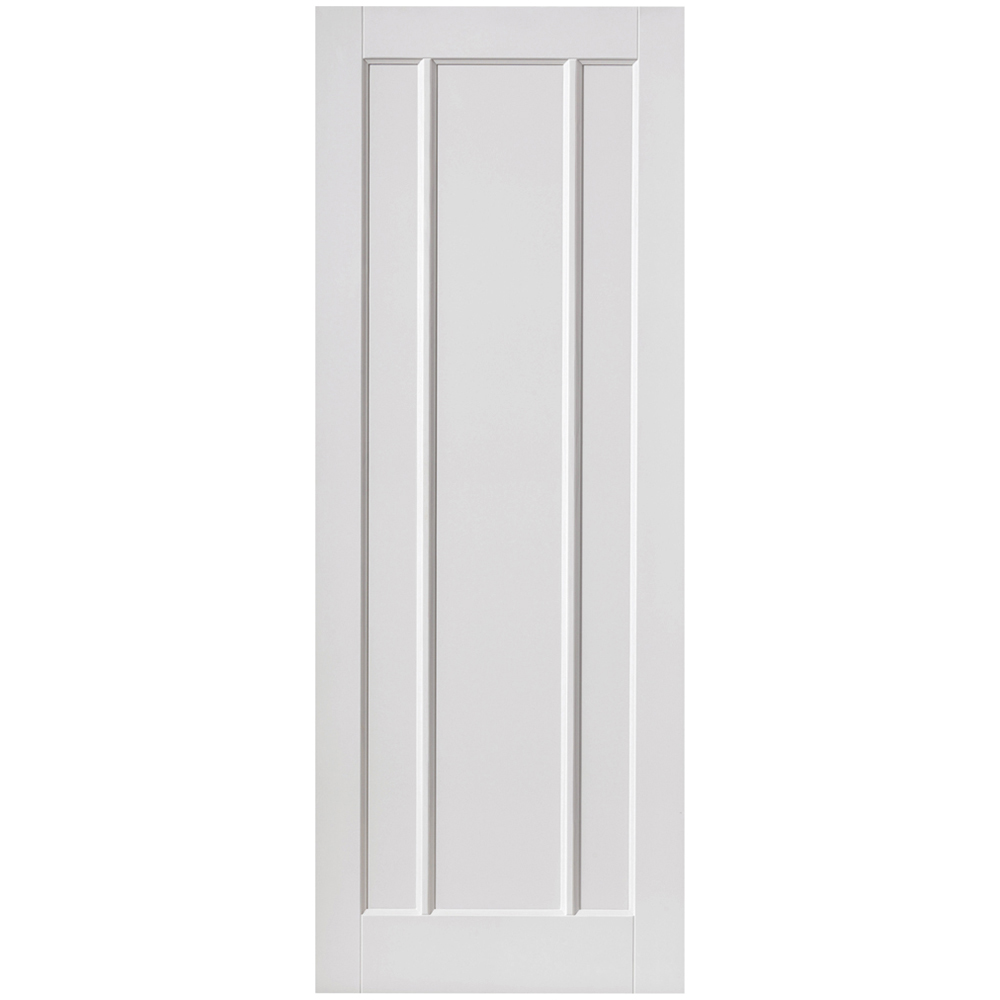 JB Kind Jamaica White Primed FD30 Internal Door 1981 x 686mm Image 1