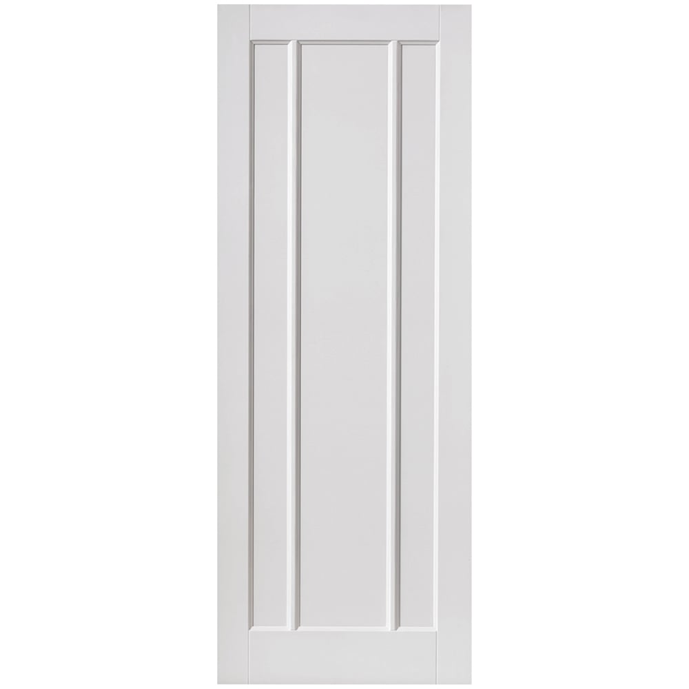 JB Kind Jamaica White Primed FD30 Internal Door 1981 x 762mm Image 1
