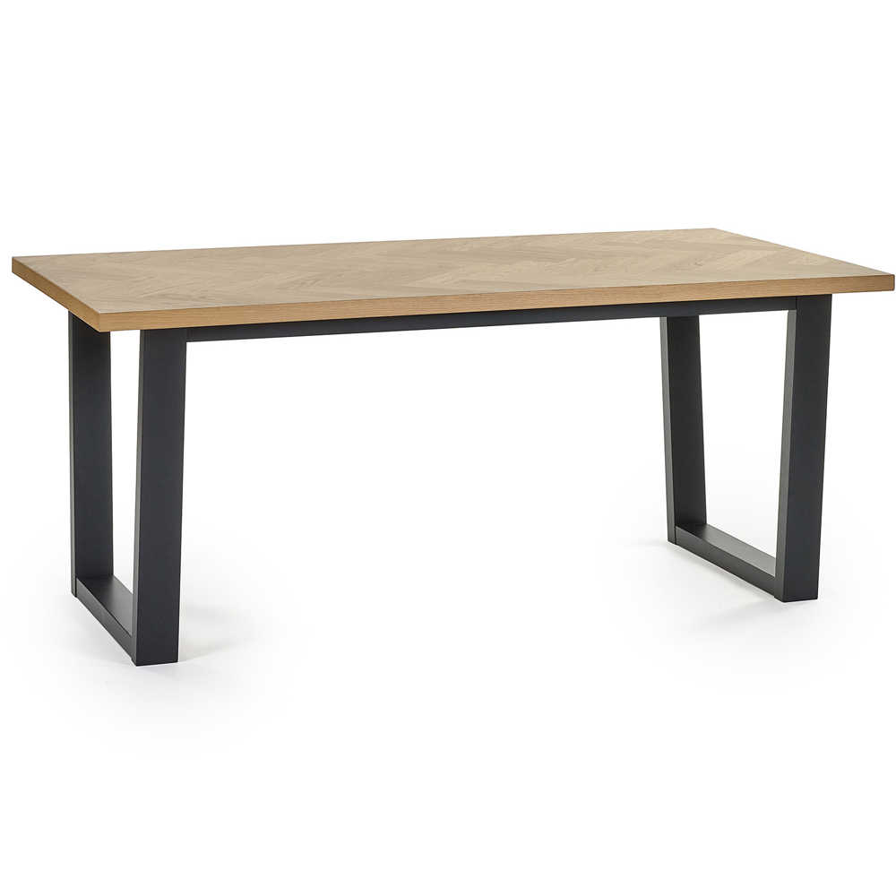 Julian Bowen Hilton 4 Seater Dining Table Image 2