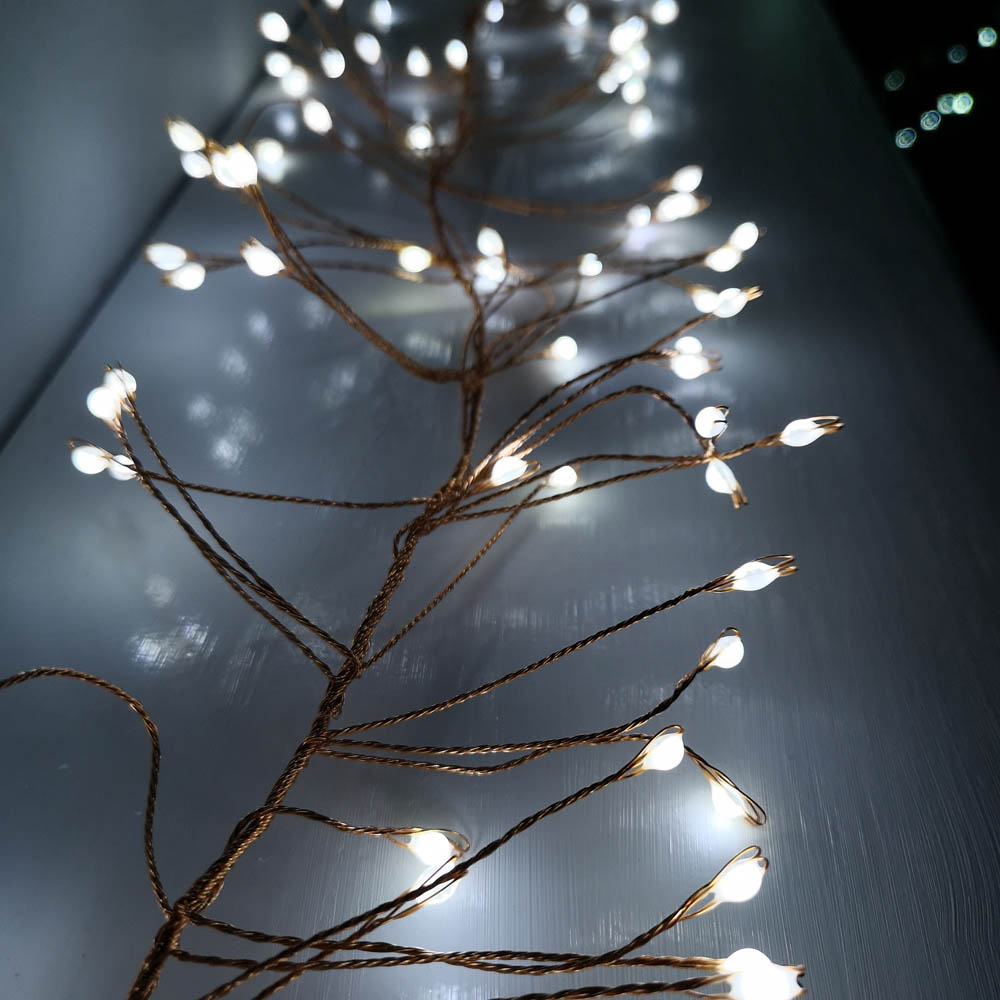Samuel Alexander 288 Cool White LED 1.8m Premier Rose Gold Wire Light 1.8m Image 3