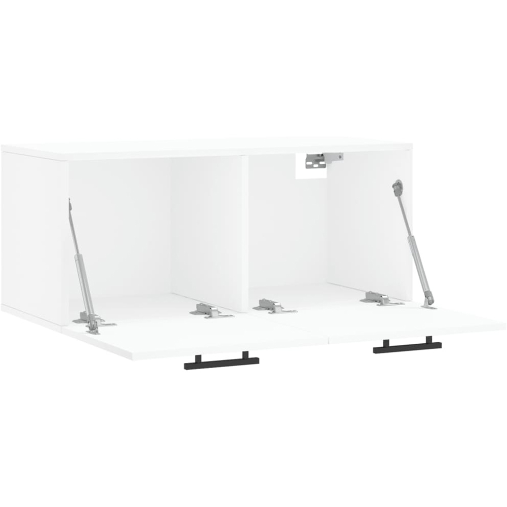 vidaXL 2 Door White Wall Cabinet Image 6
