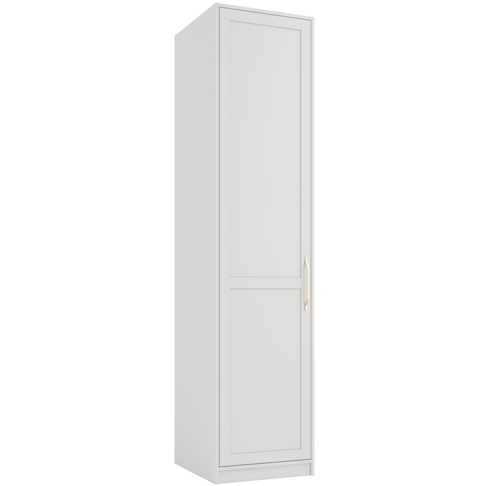 Austen Single Door White Wardrobe Image 2