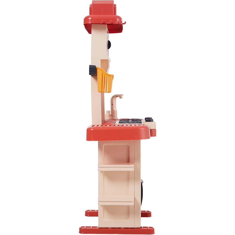 Tommy Toys 43 Piece Kids Red Interactive Kitchen Play Set Image 3