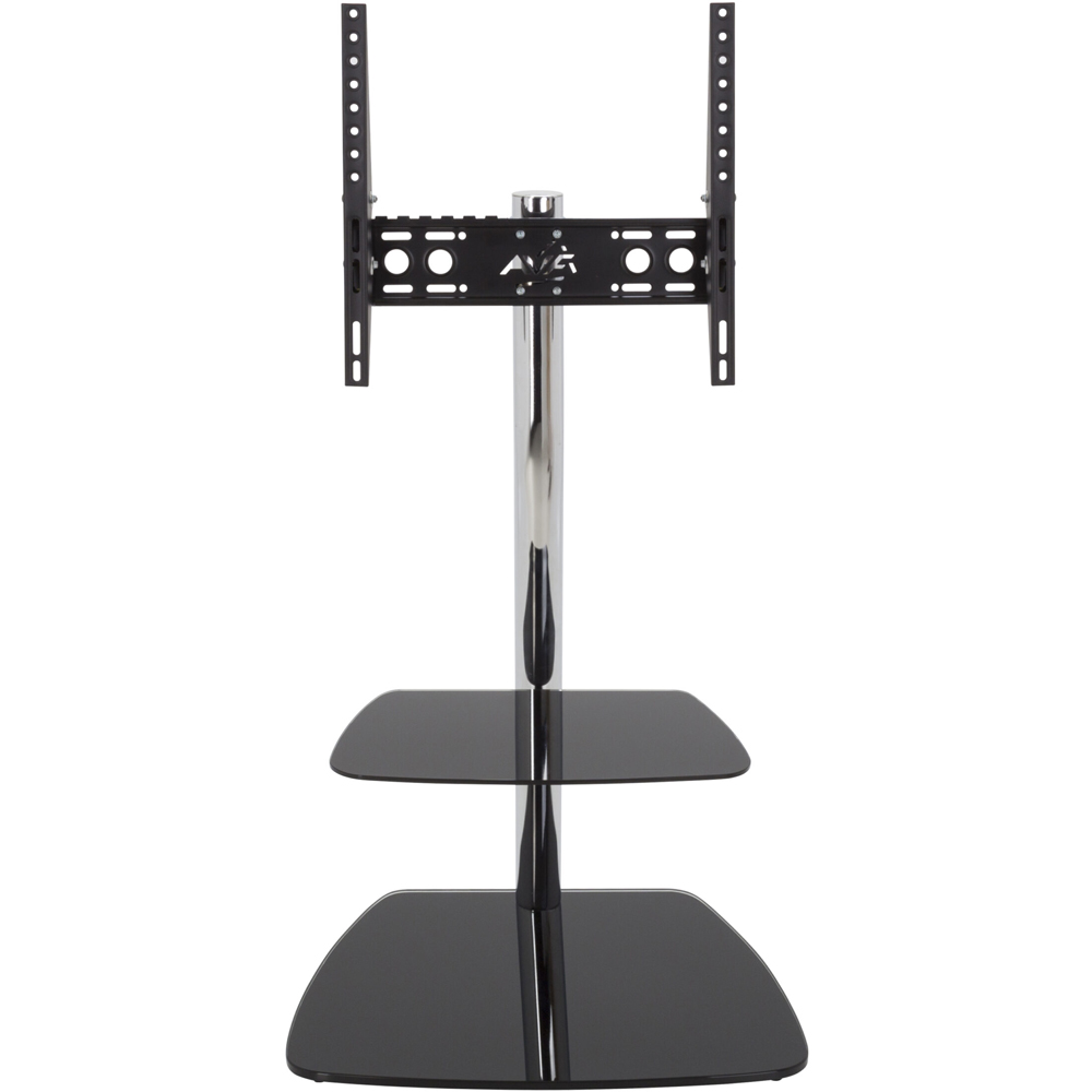 AVF Iseo Black Glass Pedestal TV Unit Image 4