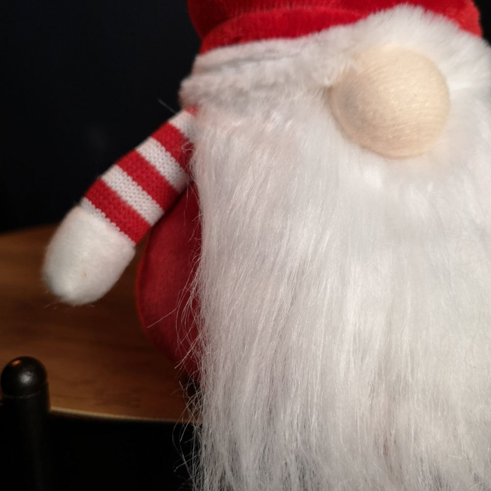 Samuel Alexander Red Plush Sitting Gonk Christmas Decoration Image 6
