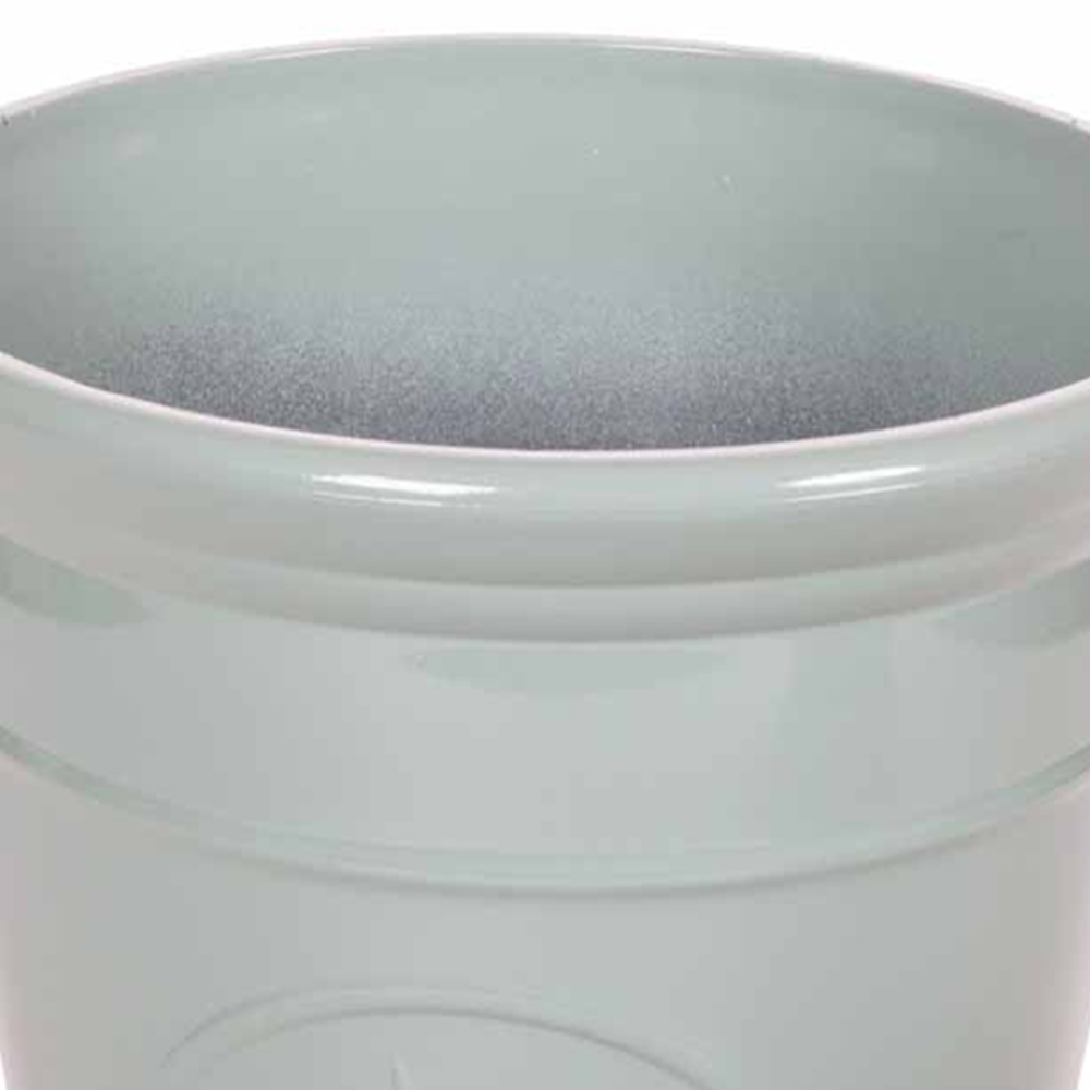 YouGarden Pale Green Plastic Planter 30cm 2 Pack Image 3