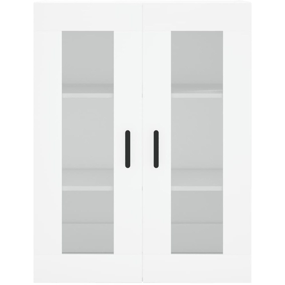 vidaXL 4 Glass Door White Highboard Image 6